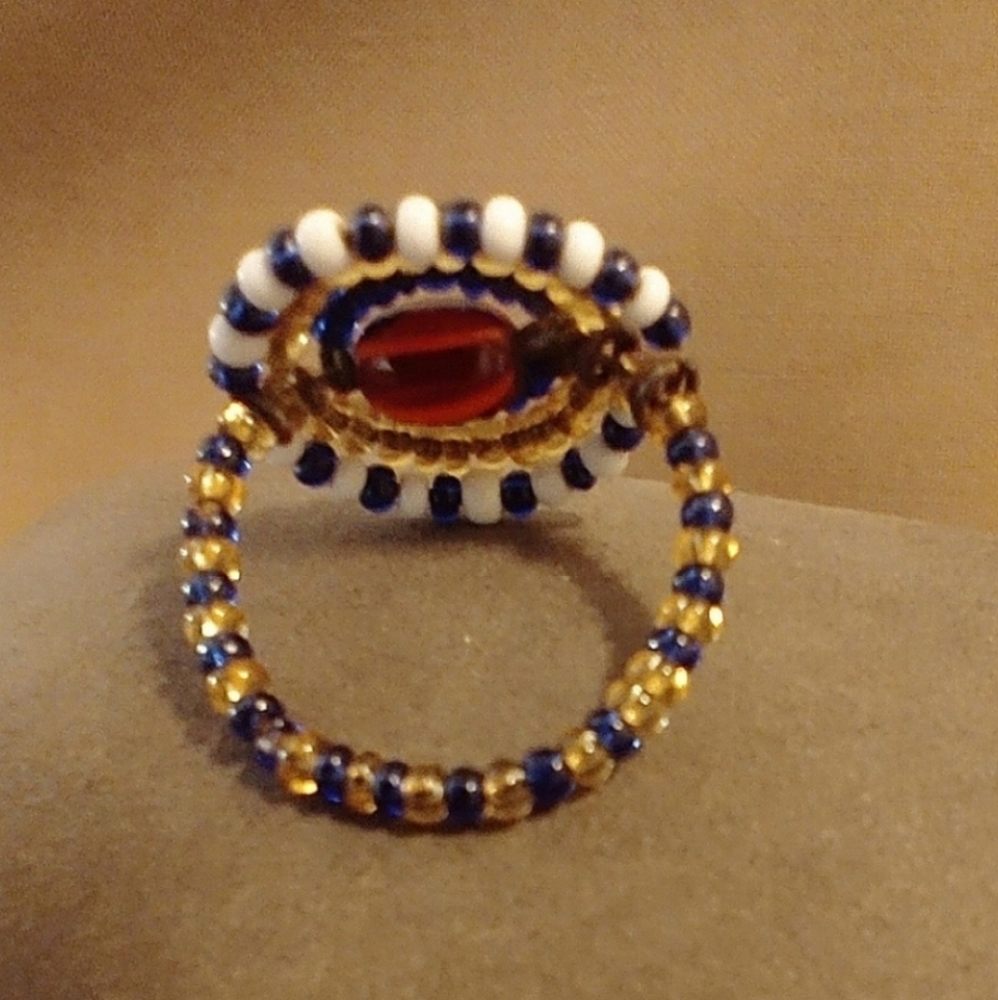 African Handcrafted Ring - Picture 2 of 2